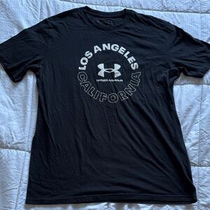 Under Armour Black Los Angeles California Tee